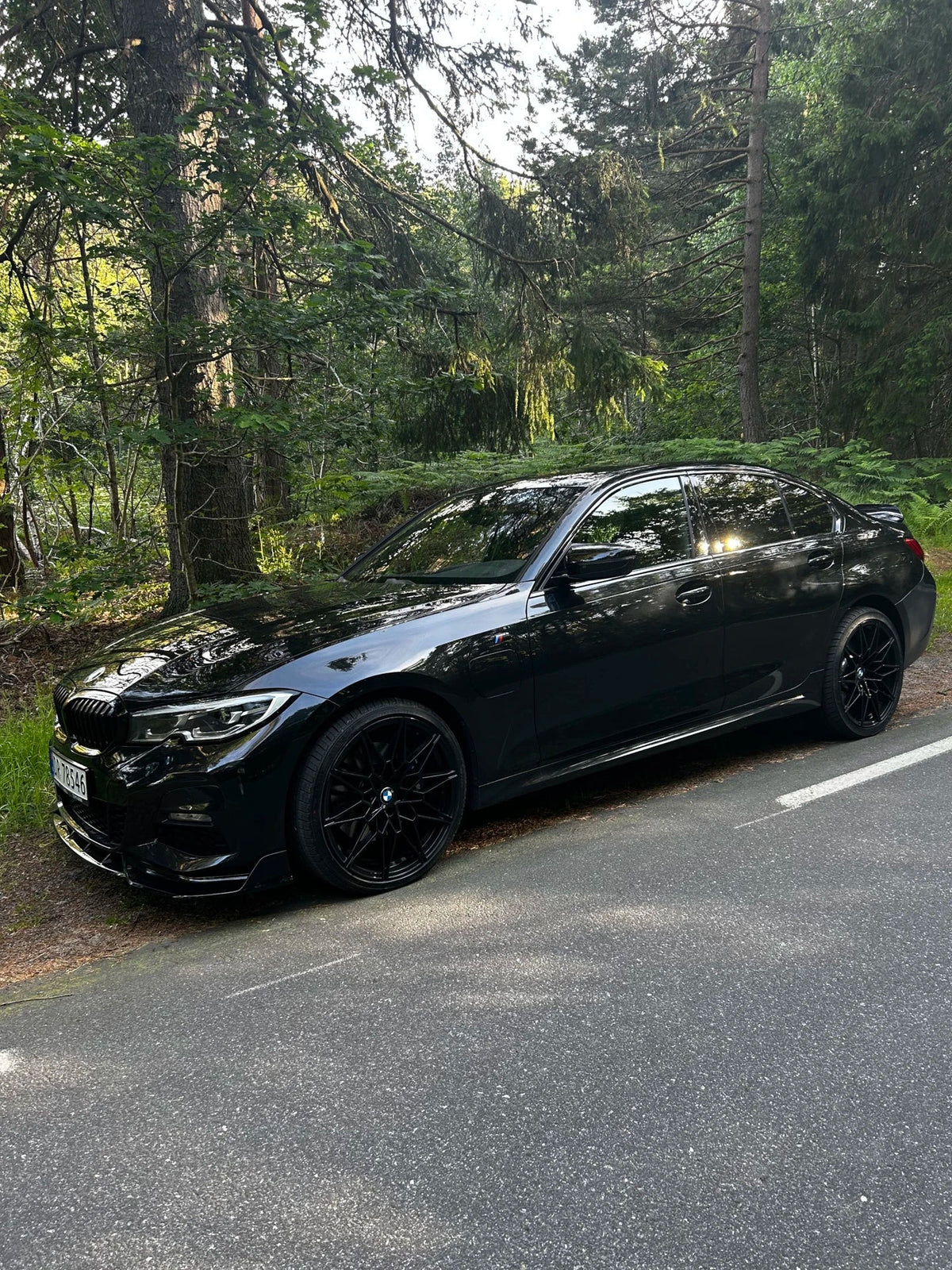 Alu kola pro BMW I0293 9.5x20 5x112 ET38 66.6 černá – na voze 1