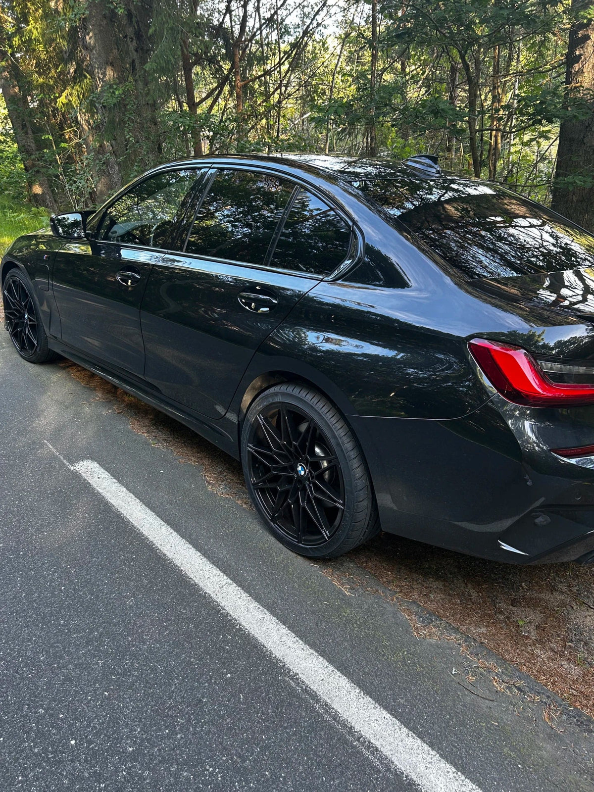 Alu kola pro BMW I0293 9.5x20 5x112 ET38 66.6 černá – na voze 2