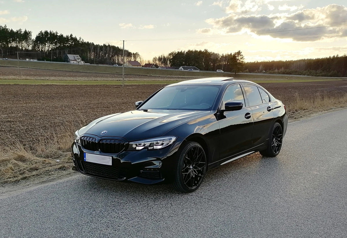 Alu kola pro BMW I0293 9.5x20 5x112 ET38 66.6 černá – na voze 4