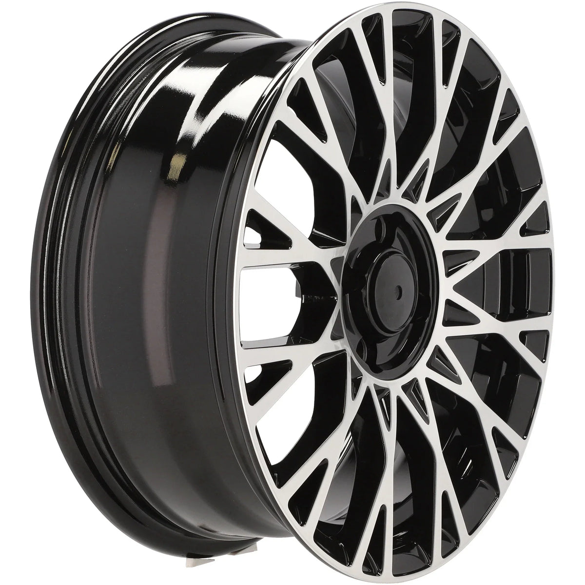 Alu kola pro Fiat Y1283 6.5x16 4x98 ET35 58.1 černá – detail 3