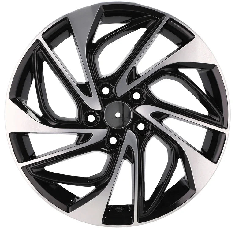 Alu kola pro Hyundai B5518 7x17 5x114.3 ET51 67.1 černá – detail 5