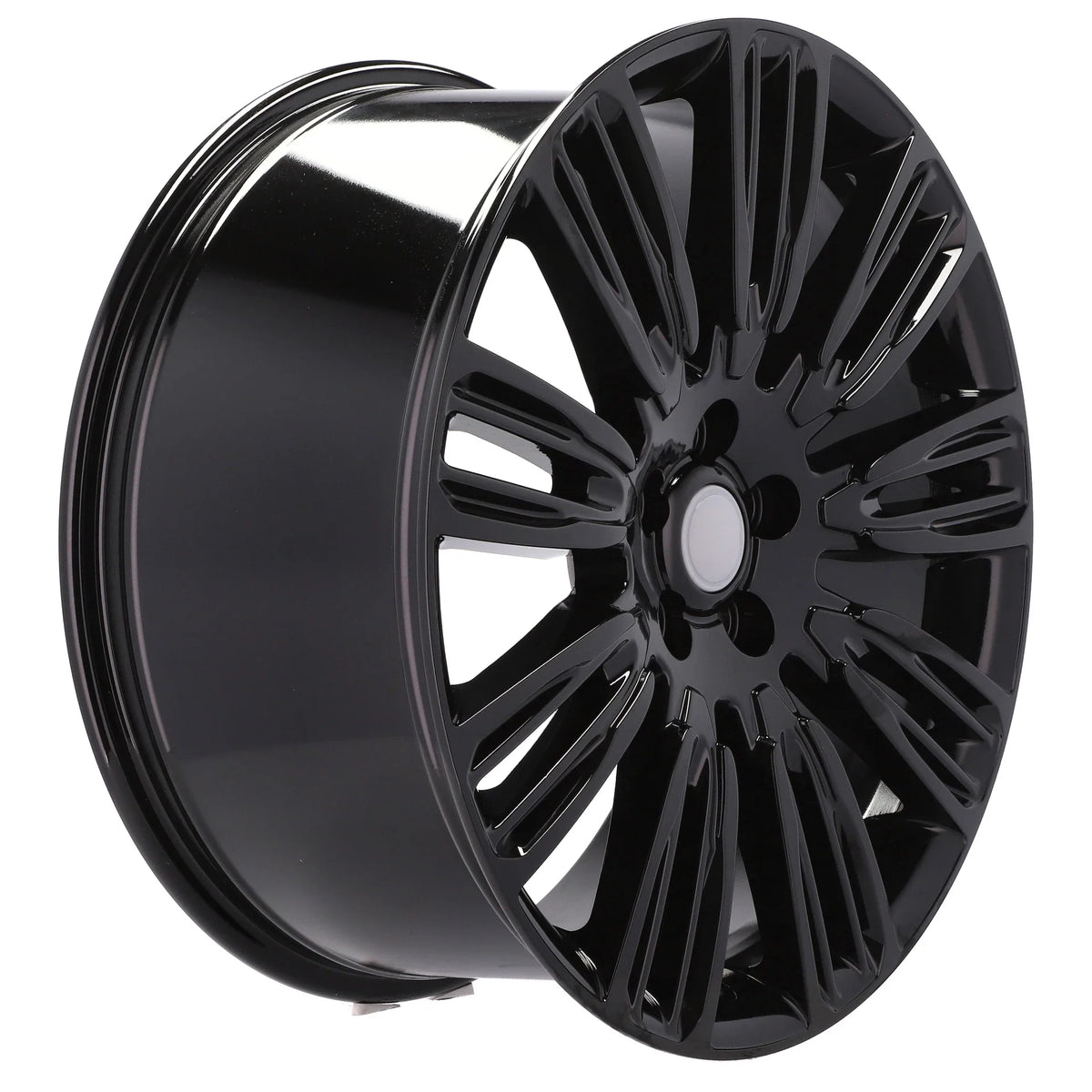 Alu kola pro Land Rover XE136 9.5x22 5x120 ET45 72.6 černá – detail 3