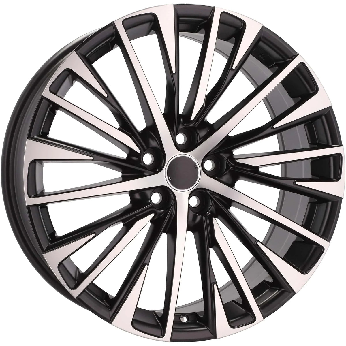 Alu kola pro Lexus Y1118 8x20 5x114.3 ET30 60.1 černá – detail 1