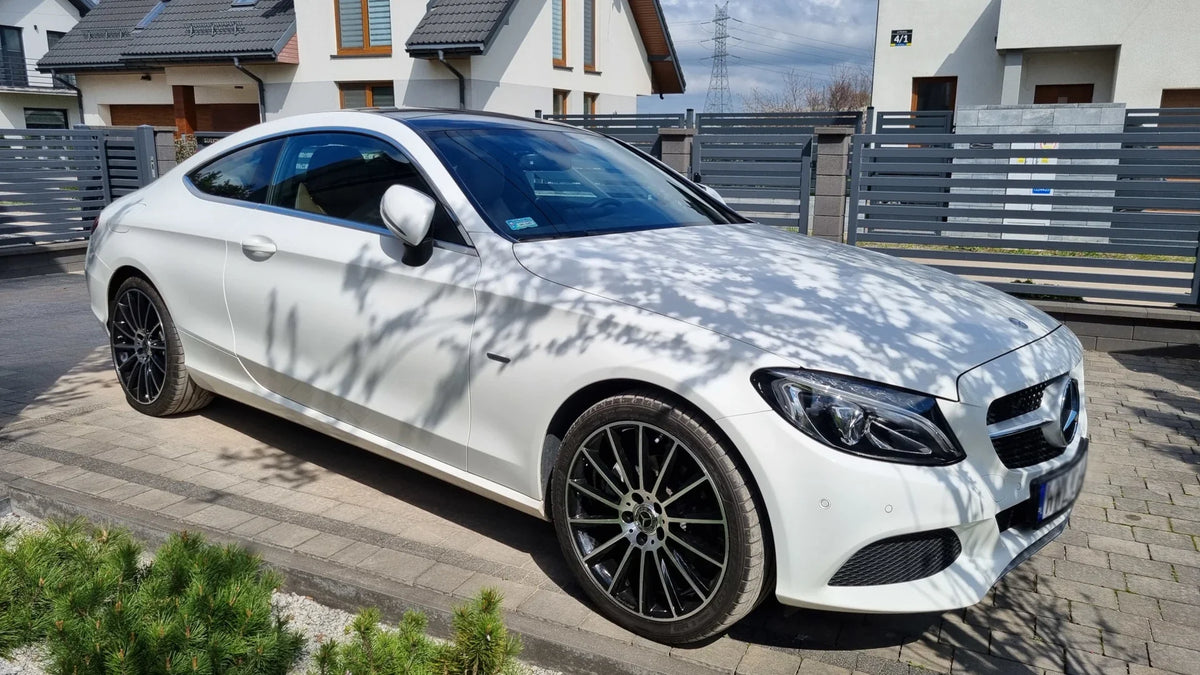 Alu kola pro Mercedes B1048 9.5x18 5x112 ET35 66.6 černá – na voze 2