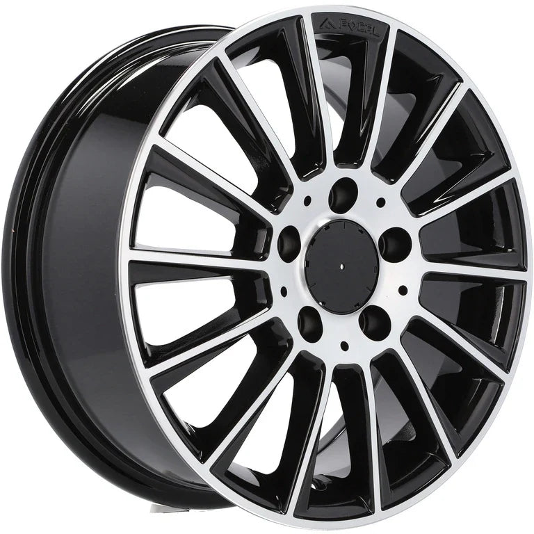 Alu kola pro Mercedes B1048 9.5x18 5x112 ET35 66.6 černá – detail 1