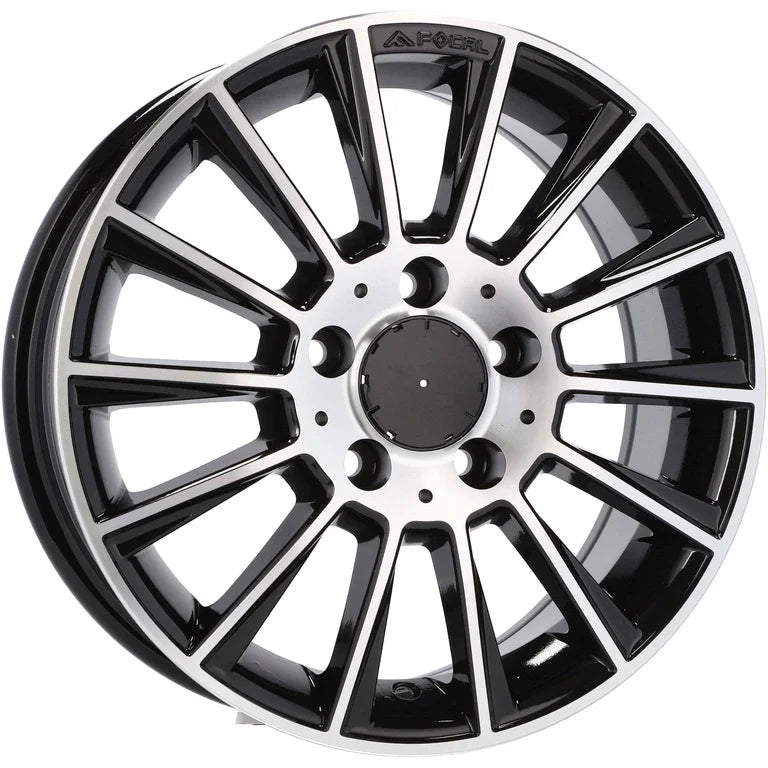 Alu kola pro Mercedes B1048 9.5x18 5x112 ET35 66.6 černá – detail 2