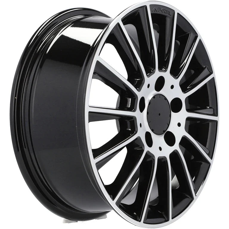 Alu kola pro Mercedes B1048 9.5x18 5x112 ET35 66.6 černá – detail 3