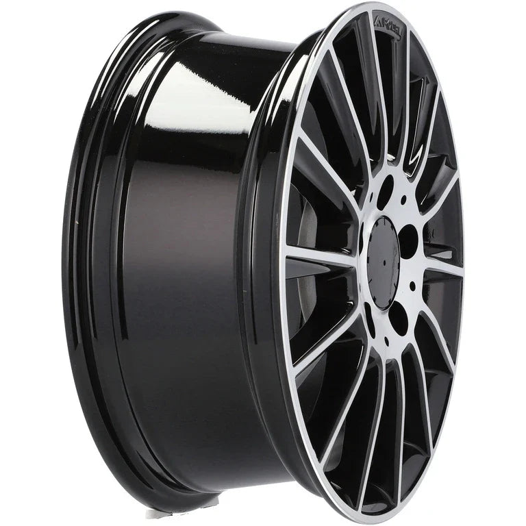 Alu kola pro Mercedes B1048 9.5x18 5x112 ET35 66.6 černá – detail 4
