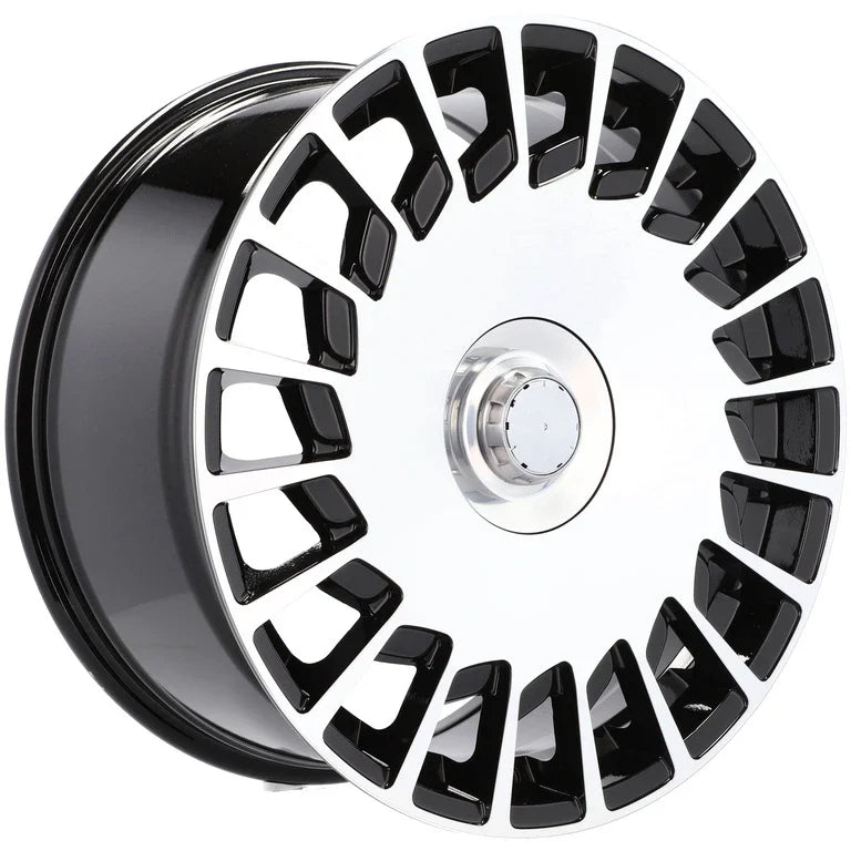 Alu kola pro Mercedes B1464 9.5x19 5x112 ET40 66.6 černá – detail 2