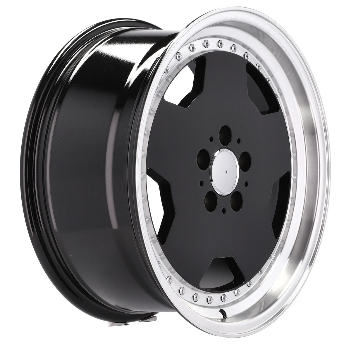 Alu kola pro Mercedes B5852 8x18 5x112 ET35 66.6 černá – detail 3