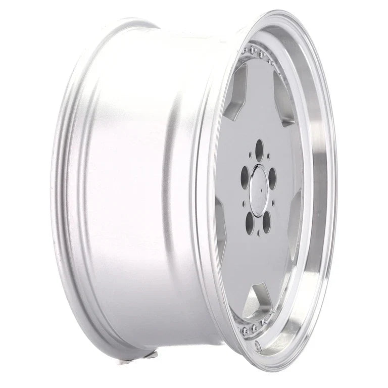 Alu kola pro Mercedes B5852 8x18 5x112 ET35 66.6 stříbrná – detail 2