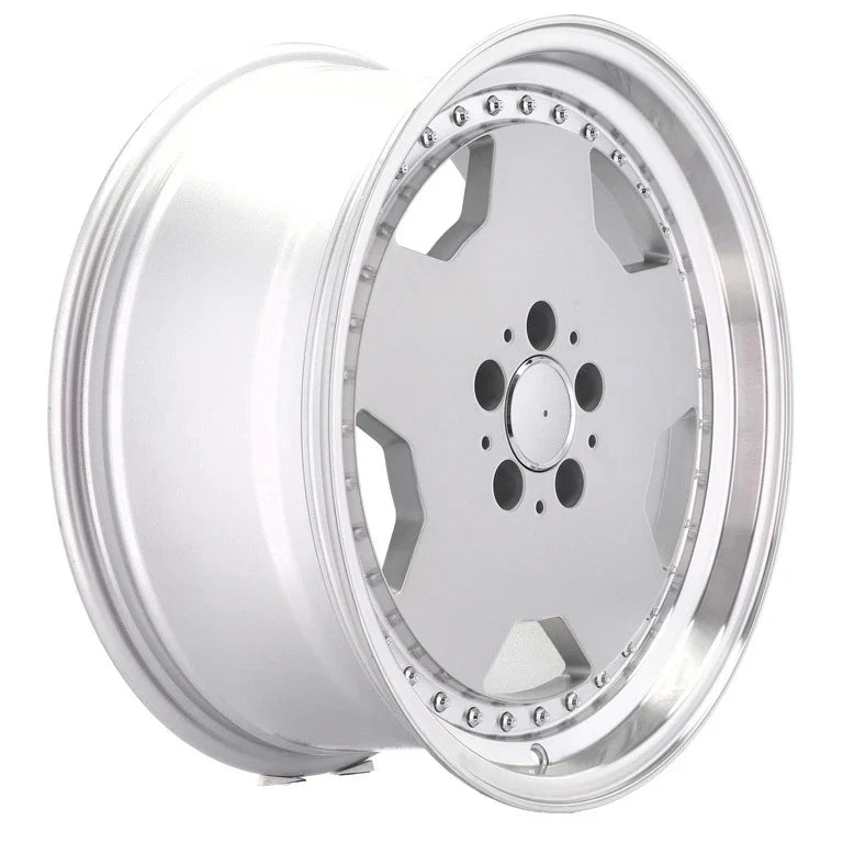 Alu kola pro Mercedes B5852 8x18 5x112 ET35 66.6 stříbrná – detail 4