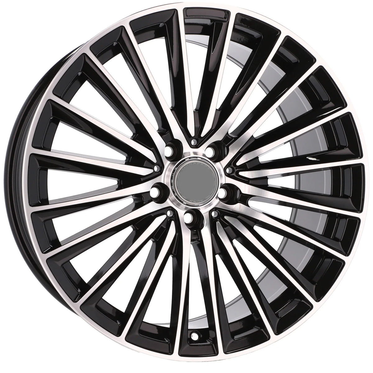 Alu kola pro Mercedes B5909 7.5x17 5x112 ET45 66.6 černá – detail 1