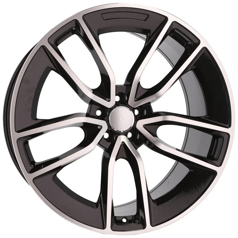 Alu kola pro Mercedes B5949 10x22 5x112 ET55 66.6 černá – detail 1