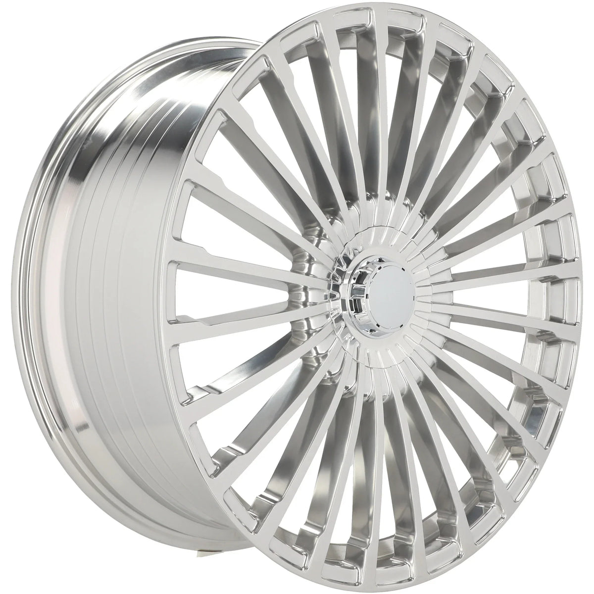 Alu kola pro Mercedes F138 11x23 5x112 ET47 66.6 Full Polished – detail 1
