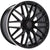 Alu kola pro Mercedes B1766 9.5x20 5x112 ET35 Black Half Matt & Polished Lip