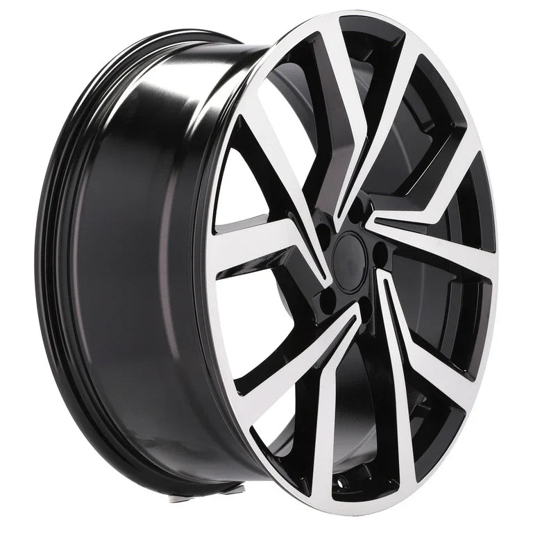 Alu kola pro Volkswagen B1154 7x16 5x112 ET45 57.1 černá – detail 2
