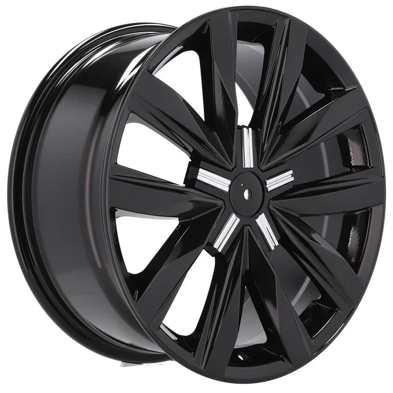 Alu kola pro Volkswagen B1351 8x18 5x120 ET50 65.1 černá – detail 2