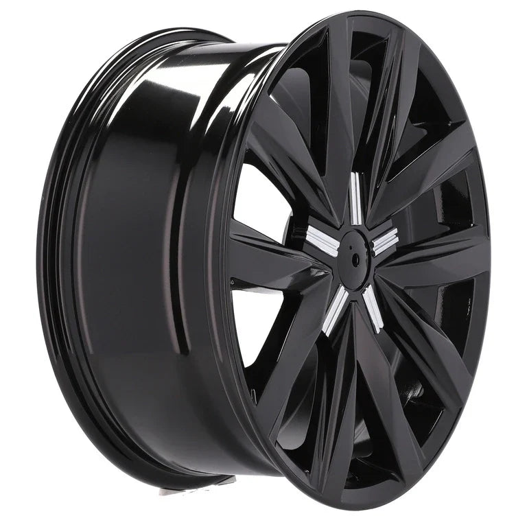 Alu kola pro Volkswagen B1351 8x18 5x120 ET50 65.1 černá – detail 4