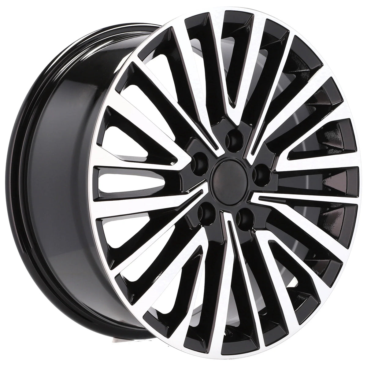 Alu kola pro Volkswagen B1515 8x18 5x120 ET50 65.1 černá – detail 2