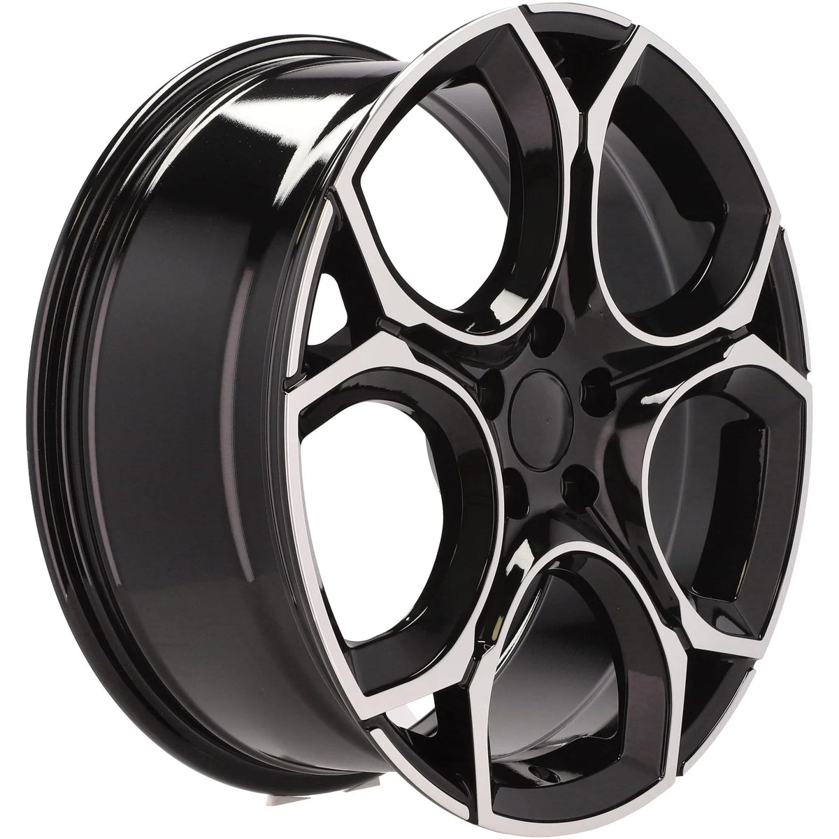 Alu kola pro Volkswagen Y1232 8x19 5x112 ET45 57.1 černá – detail 3