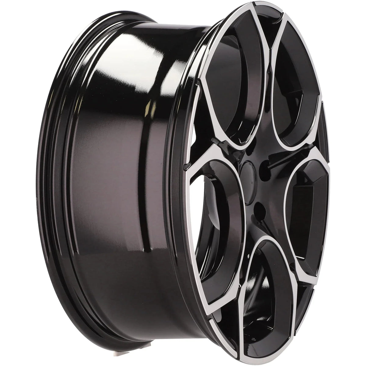 Alu kola pro Volkswagen Y1232 8x19 5x112 ET45 57.1 černá – detail 4