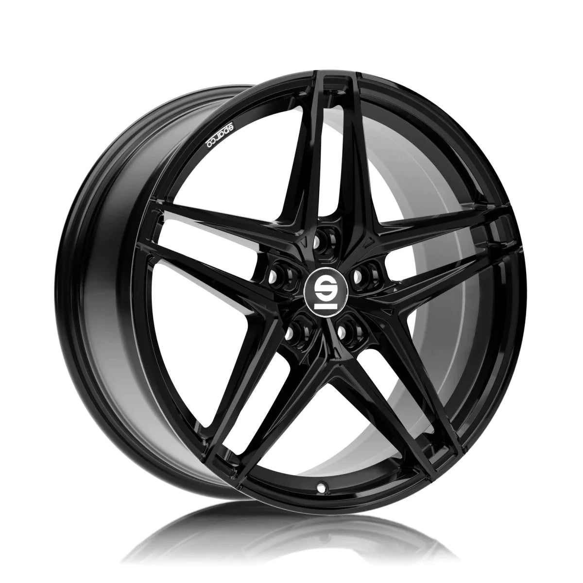 Alu kola SPARCO RECORD 7.5x17 5x114.3 ET45 Gloss Black