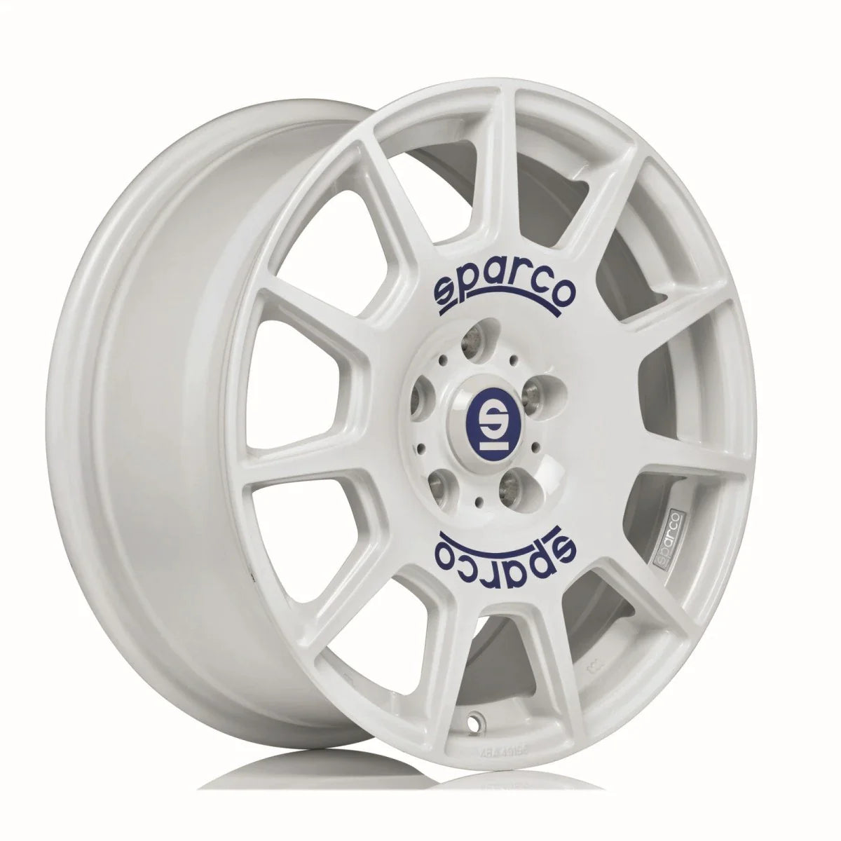 Alu kola SPARCO TERRA 7x16 5x112 ET35 White Blue Lettering
