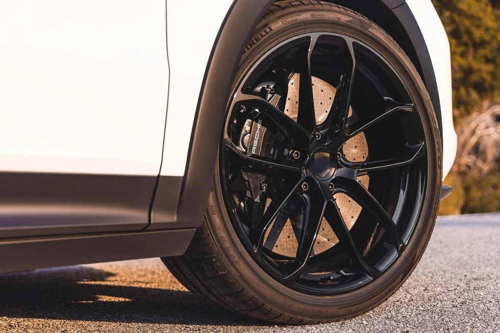Alu kola pro Porsche Y5985B 9x20 5x112 ET26 66.6 Black Half Matt | Wheelsup.cz
