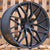 Alu kola pro Porsche FB1705 9.5x21 5x130 ET46 71.6 Black Matt