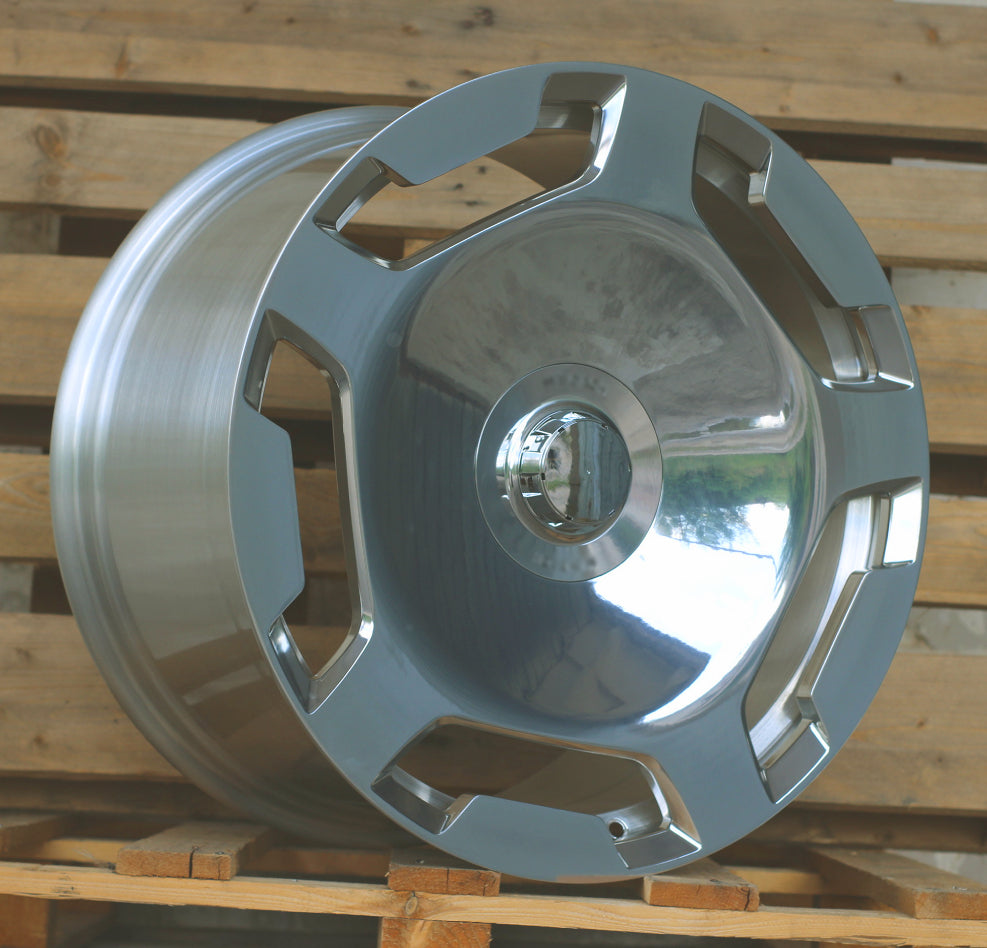 Alu kola pro Mercedes HD084 10x21 5x112 ET40 66.6 Full Polished