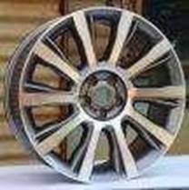 Alu kola pro Land Rover I2102 9.5x21 5x120 ET49 72.6 Grey Polished