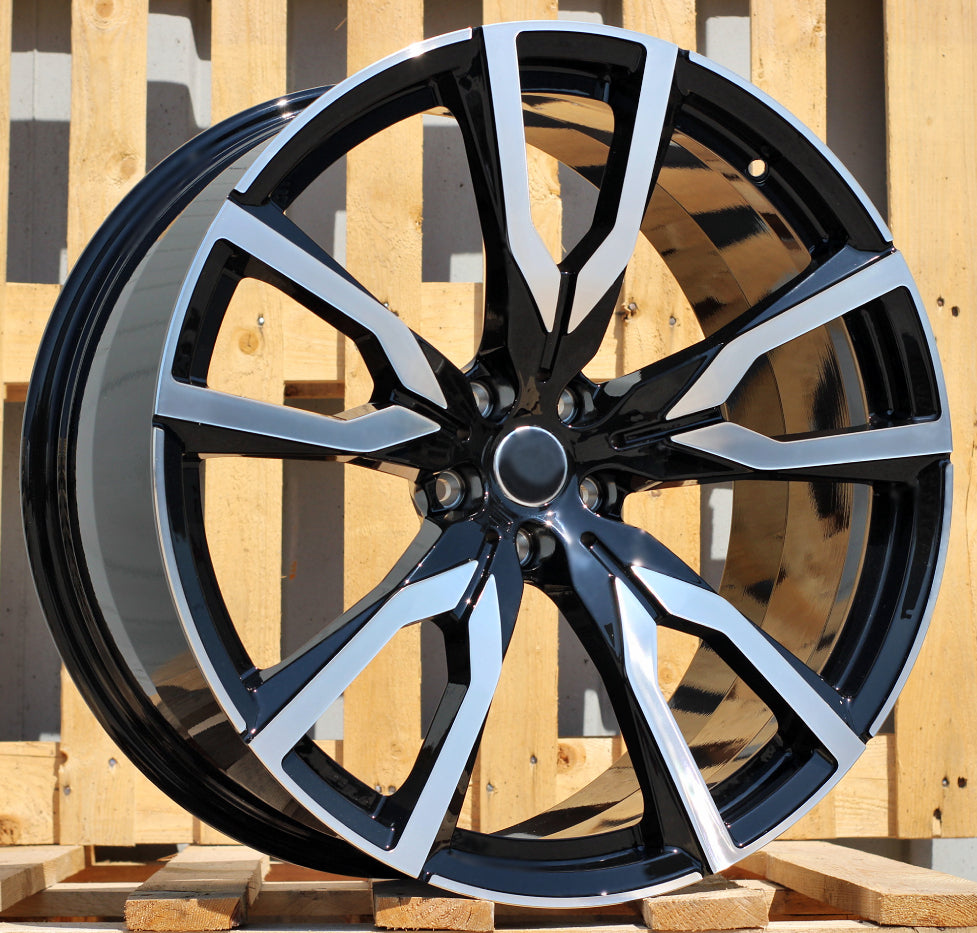 Alu kola pro BMW FE221 10.5x22 5x112 ET43 Black Polished | Wheelsup.cz