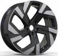 Alu kola pro Škoda FBX230 8x19 5x112 ET40 57.1 Black Polished