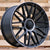 Alu kola pro Mercedes Y0207 11x21 5x112 ET42 66.6 Black Half Matt & Polished Lip