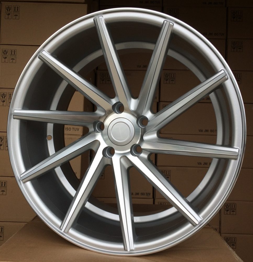 Alu kola pro Racing Line B1058 8.5x19 5x112 ET26 Polished Silver | Wheelsup.cz