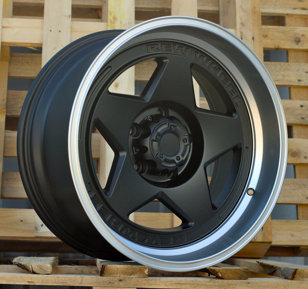 Alu kola pro Offroad JT274 9x18 5x127 ET-12 71.6 Black Polished