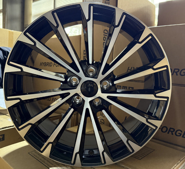 Alu kola pro Škoda YF0446 8x18 5x112 ET45 57.1 Grey Polished