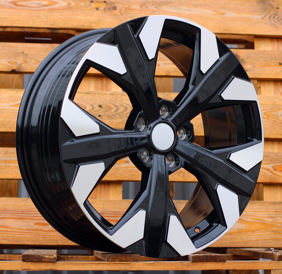 Alu kola pro Kia YF5699 7.5x18 5x114.3 ET51 67.1 Black Polished