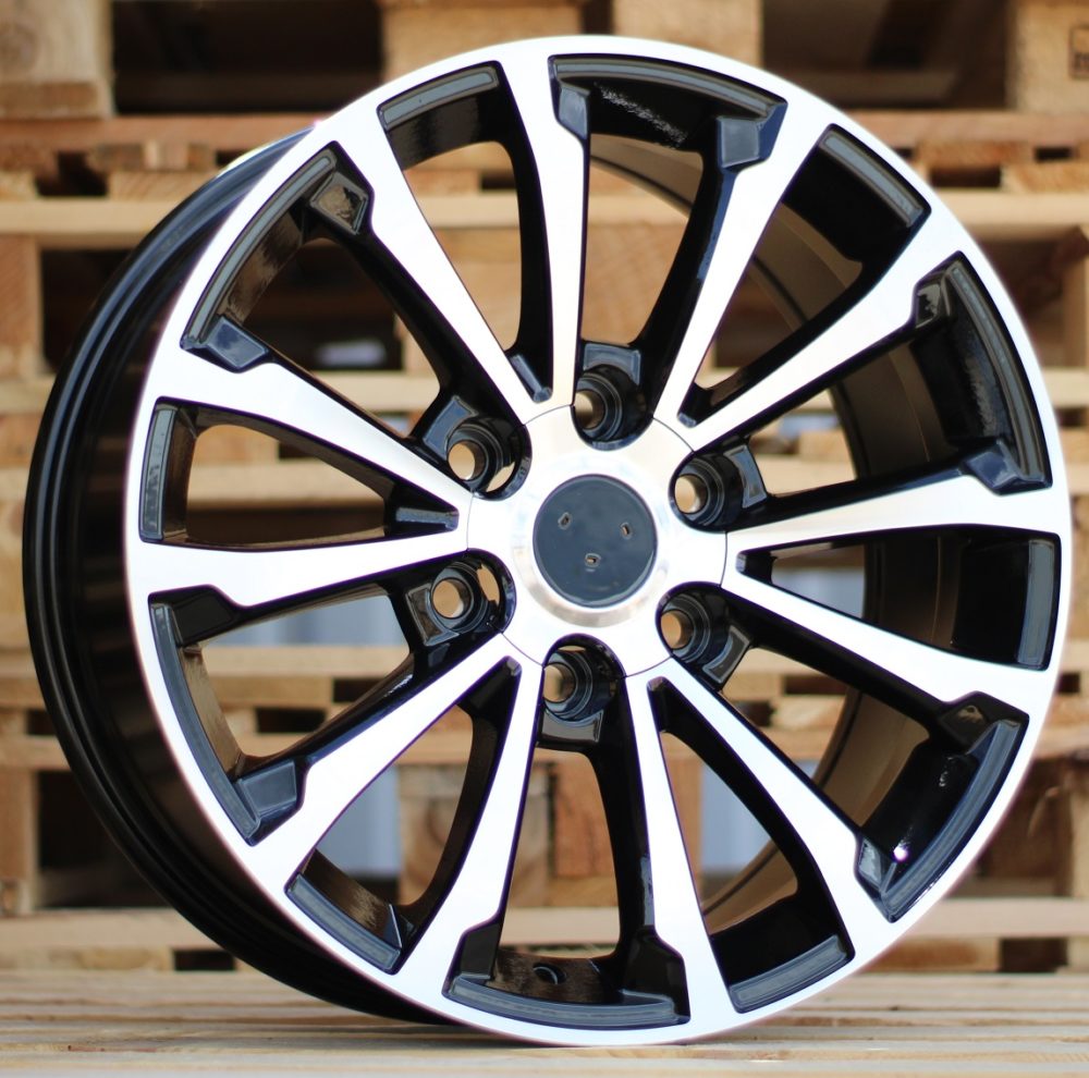 Alu kola pro Offroad FBX075 7.5x17 6x139.7 ET25 106.1 Black Polished