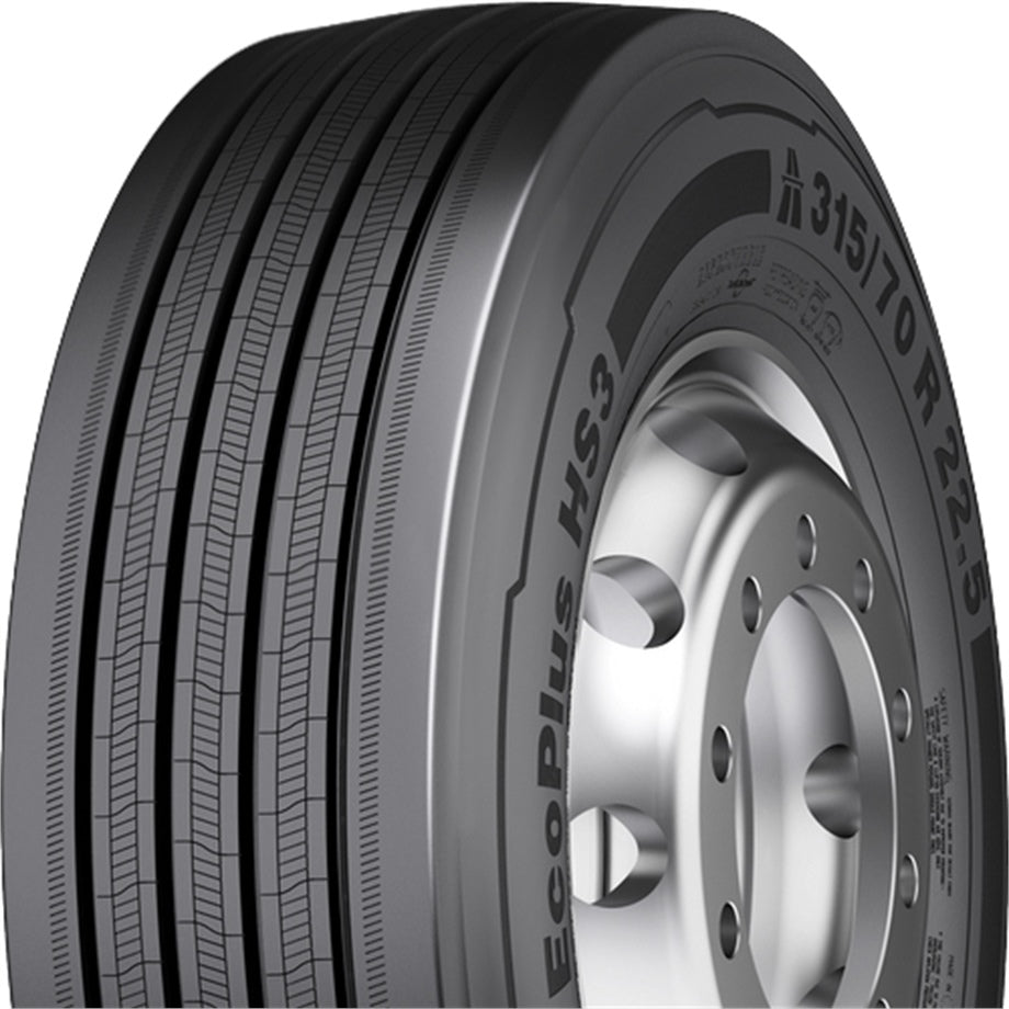 CONTINENTAL Conti EcoPlus HS3 355/50R22.5 156K TL EU LRJ PR18 M+S 3PMSF-Pneu-WheelsUp