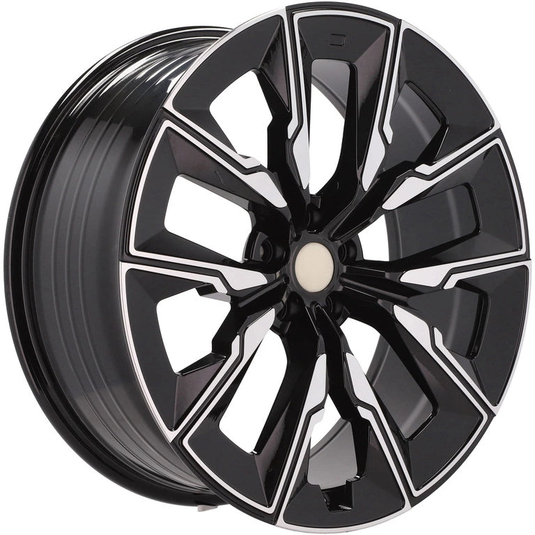 Alu kola pro BMW FBX144 8.5x21 5x112 ET25 66.6 Black Polished | Wheelsup.cz