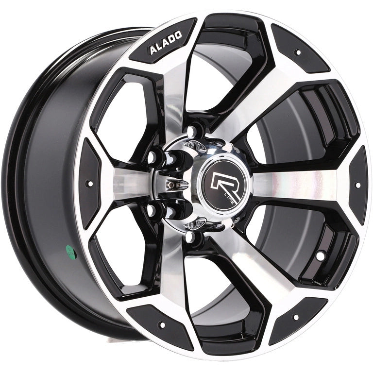Alu kola pro Offroad BK321 10x15 6x139.7 ET-44 Black Polished