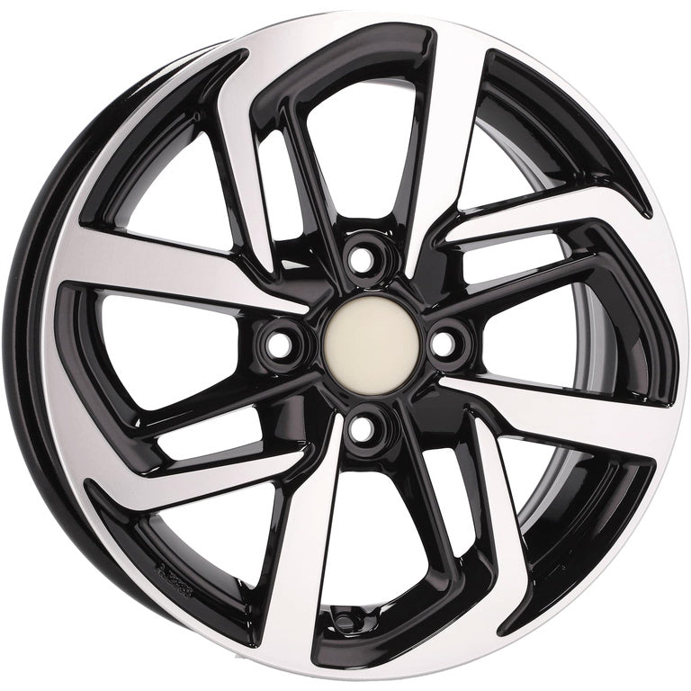 Alu kola pro Hyundai Y1126 5x14 4x100 ET41 54.1 Black Polished | Wheelsup.cz