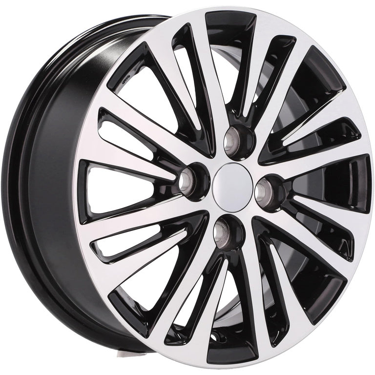 Alu kola pro Toyota F1438 5.5x14 4x100 ET45 54.1 Black Polished | Wheelsup.cz