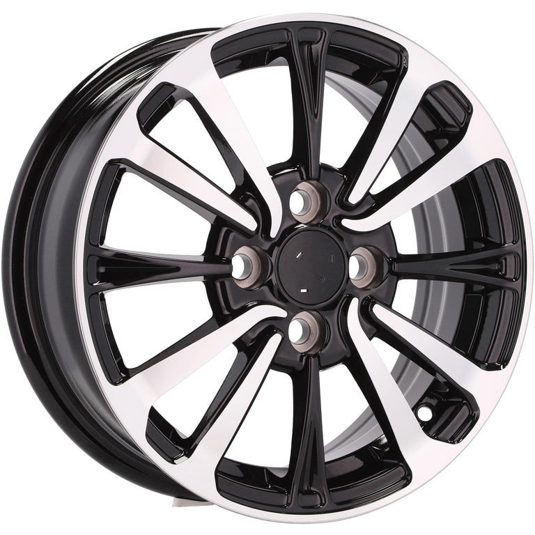 Alu kola pro Toyota I0360 5.5x14 4x100 ET40 54.1 Black Polished | Wheelsup.cz
