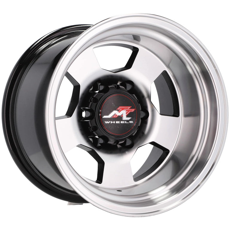 Alu kola pro Offroad BY472 12x15 6x139.7 ET-78 110.1 Black Polished | Wheelsup.cz
