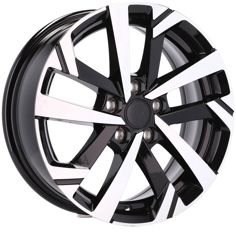 Alu kola pro Volkswagen XE276 6x15 5x100 ET40 57.1 Black Polished | Wheelsup.cz