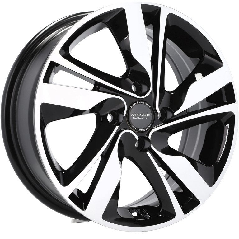 Alu kola pro Hyundai BK813 6x16 4x100 ET50 Black Polished | Wheelsup.cz