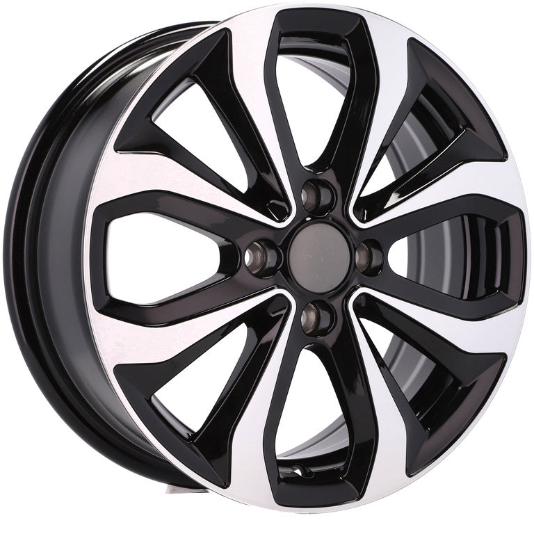 Alu kola pro Hyundai XF275 6x15 4x100 ET45 54.1 Black Polished | Wheelsup.cz